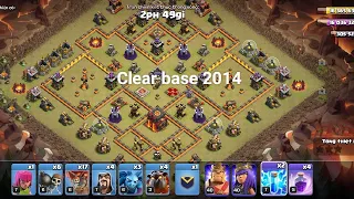 Cách phá base sự kiện 24h năm 2014 trong clash of clan