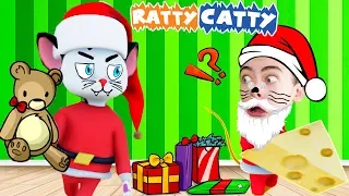 КОШКИ МЫШКИ НОВОГОДНЕЕ ОБНОВЛЕНИЕ ratty catty САНТА ПРОТИВ КОТА на канале GAMES FACTORY