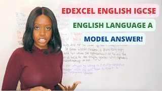 IGCSE English Language Paper 1: Question 5 Model Answer! | Edexcel IGCSE English Language A Revision