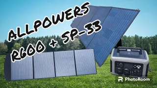 Allpowers R600 + Solarpanel SP-033 ( 200W ) Unboxing / Produktvorstellung / Kurztest