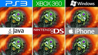 Zuma's Revenge! (2009) DS vs iOS vs Java vs Xbox 360 vs PS3 vs PC (Which One is Better!)