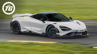 FIRST DRIVE: McLaren 765LT: Flat out on track in the latest longtail (4K) | Top Gear