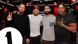 Rudimental cover Rita Ora & Chris Brown - Body On Me in the Live Lounge