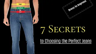 7 Secrets to Choosing the Perfect Jeans for Men