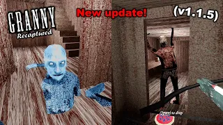 Granny - Recaptured, new update! My first gameplay in v1.1.5 (with modern nightmre mode)