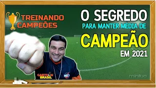 DICAS CARTOLA FC 2021 - SEGREDOS PARA MANTER MÉDIA DE CAMPEÃO EM 2021 - TREINANDO CAMPEÕES #1