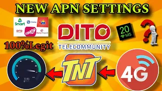 NEW DITO APN SETTINGS INCREASE DATA CONNECTION FOR ALL NETWORK 2024