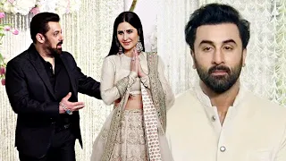 Salman Khan, Katrina Kaif, and Ranbir Kapoor Together At Aamir Khan's Daughter Ira Khan Reception