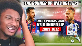 Every Puskas Goal Vs Their Runner Up (The Puskas Award Is Terrible!)