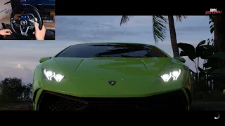 Lamborghini Huracan LP 610-4 2018 +400kmh - Forza Horizon 5 l Thrustmaster T248 Gameplay