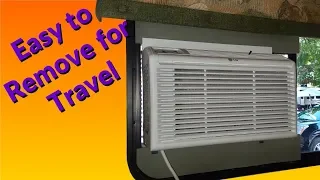 How To Install a Window AC Unit In a Travel Trailer