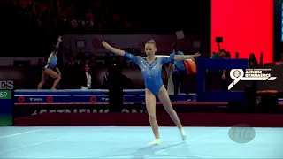 AGAFONOVA Anastasiia (RUS) - 2019 Artistic Worlds, Stuttgart (GER) - Qualifications Floor Exercise