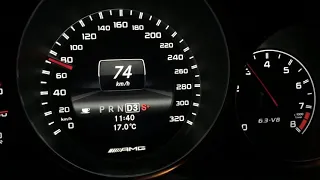 My c63 top speed