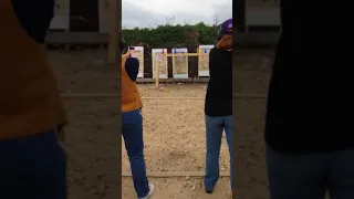 A Girl and a Gun Shoot Out