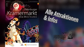 Kramermarkt Oldenburg 2022: Alle Attraktionen & Infos