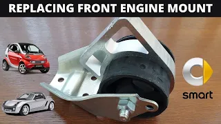 Replacing Front Engine Mount on Smart Car