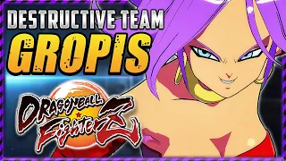 DBFZ ⚡ GROPIS ➤ DESTRUCTIVE TEAM ⚡【Dragon Ball FighterZ】+ @unclebardockDB