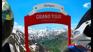 Grand Tour of Switzerland - Epic Ride - Interlaken, Grimselpass, Furkapass, Gotthard!