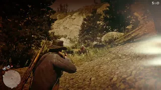 RDR2 Ledgendary bear hunt with Hosea