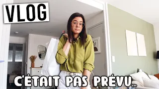 VLOG • C'était pas prévu...