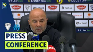 Press Conference ANGERS SCO - OLYMPIQUE DE MARSEILLE (0-0) - Ligue 1 Uber Eats / 2021-2022