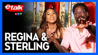 Sterling K. Brown calls Regina Hall a 'vibe' on set of 'Honk for Jesus' | Etalk Interview