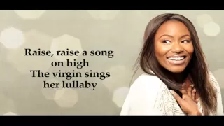 Mandisa - What Child Is This- ( Lyric Video) - Music Video