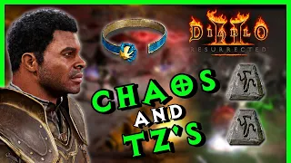 12 Hour Hunting Godly Gear in Chaos and Terror Zones, Drop Highlights - Diablo 2 Resurrected