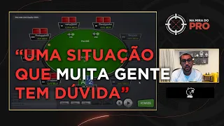 Uma mão que ensina MUITO sobre RAISE PRÉ-FLOP e tamanho de CBET | Cortes do NA MIRA DO PRO