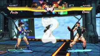 Street Fighter X Tekken - Herman (1P) Vs SaskueUzumaki (2P) - Match 1 (HD)