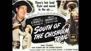 South of the Chisholm Trail 1947 4K Colorized Durango Kid Charles Starrett