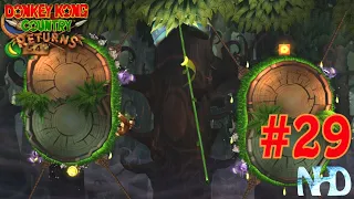 Let's Play Donkey Kong Country Returns (pt29) Forest 5-1 Vine Valley