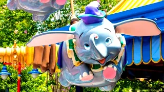 Dumbo The Flying Elephant Full POV Ride At The Magic Kingdom, Walt Disney World 2023