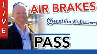 How to Pass Your CDL (Class #1 & "A") Air Brakes :: Q & A