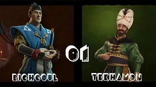 Civ 6 [FR] #01 ► Gathering Storm ◄ Début du Multi coop :)