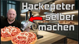 Hackepeter selber Machen Rezept und Anleitung 👨🏻‍🍳 Mett Gehäck Thüringer Mett