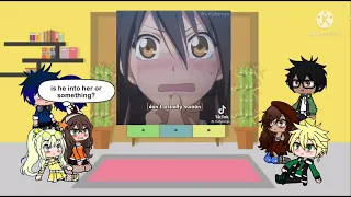 MLB react to Marinette+Felix as Misaki+Usui (Maid Sama)