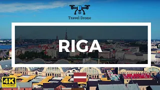 Riga Latvia 4K 🇱🇻- Cinematic Drone Footage