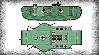 Немецкий "Супер-Танк" Первой Мировой. K-Wagen