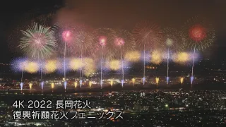 【4K】2022 長岡花火 『復興祈願花火 フェニックス』【Phoenix】nagaoka fireworks【NCT】