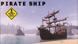 Conan Exiles: Pirate Ship (Speed Build/ No Mods)