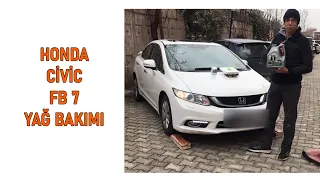 Honda Civic FB7 Yağ Bakımı