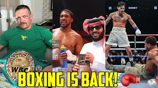 Boxing Has Made A Comeback!