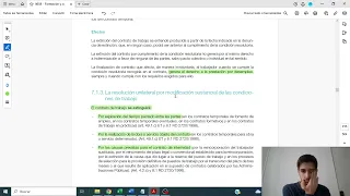 FOL - UA7: Modificación, suspensión y extinción del contrato de trabajo