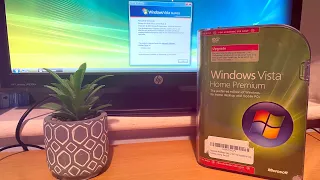 Unboxing & Installing Windows Vista in 2022