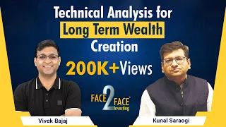 Technical Analysis for Long Term Wealth Creation: #Face2Face with Kunal Saraogi