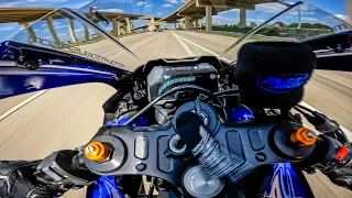 New TOP SPEED on the Yamaha R7!