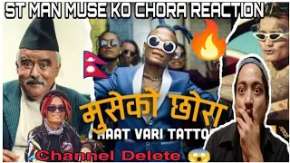 ST MAN - MUSE KO CHORA (Haat Vari Tattoo) | Reaction Video |