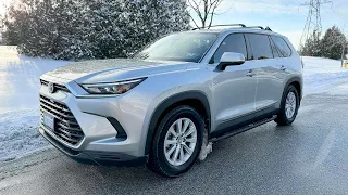 2024 Toyota Grand Highlander Hybrid XLE Test drive review!