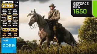 GTX 1650 Takes on Red Dead Redemption 2 with FSR 3 MOD!